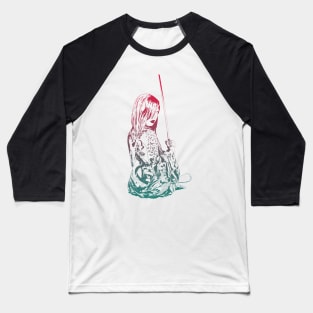 Samurai Punk 2 Baseball T-Shirt